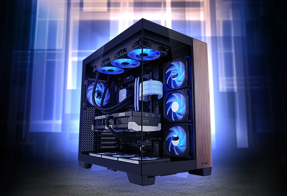 Maurice Weber Gott-Imperator with GeForce RTX 5090 and Ryzen 9950X3D2 CPU is a high-end gaming PC of the premium class!
