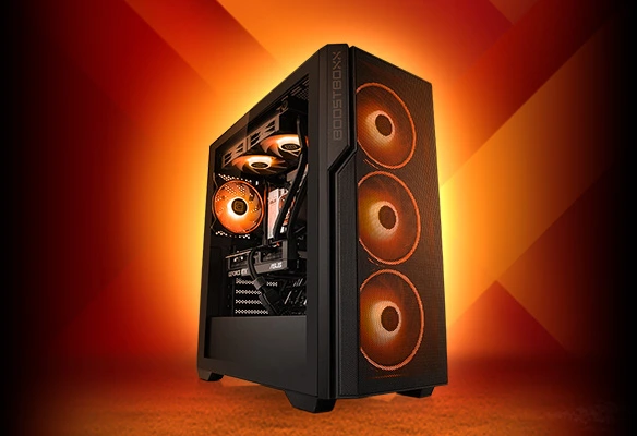 The GameStar PC Ultimate Ryzen Extreme Ex is ideal for 4K gaming. With the AMD Ryzen 9 9950X3D CPU, 64 GB DDR5 RAM, RTX4090 and 4000 GB M.2 SSD, it delivers plenty of power!