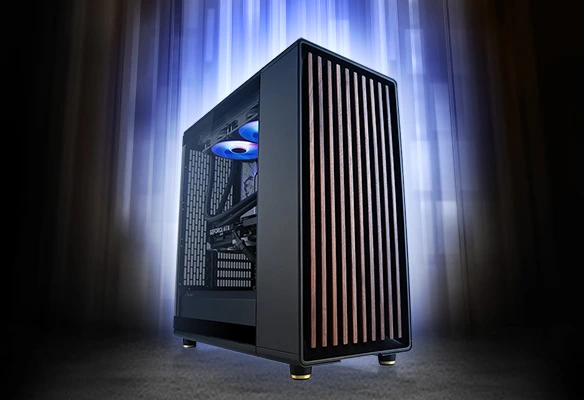 High-end PC Maurice Weber Edelmann: Ryzen 7 7800X3D CPU, MSI RTX 5070 Ti graphics and 32GB RAM for maximum gaming power.