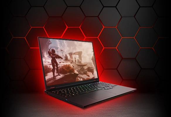 The XMG NEO 16 GameStar ELITE X gaming notebook with Ryzen 9 CPU, RTX 5080 GPU &amp; 16" mini LED display delivers maximum performance. 
