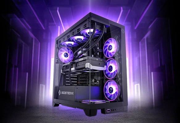 The Gronkh PC - Muschiklaus with AMD Ryzen 7 CPU and GeForce RTX 5090 delivers brute power for cinematic 4K gaming.