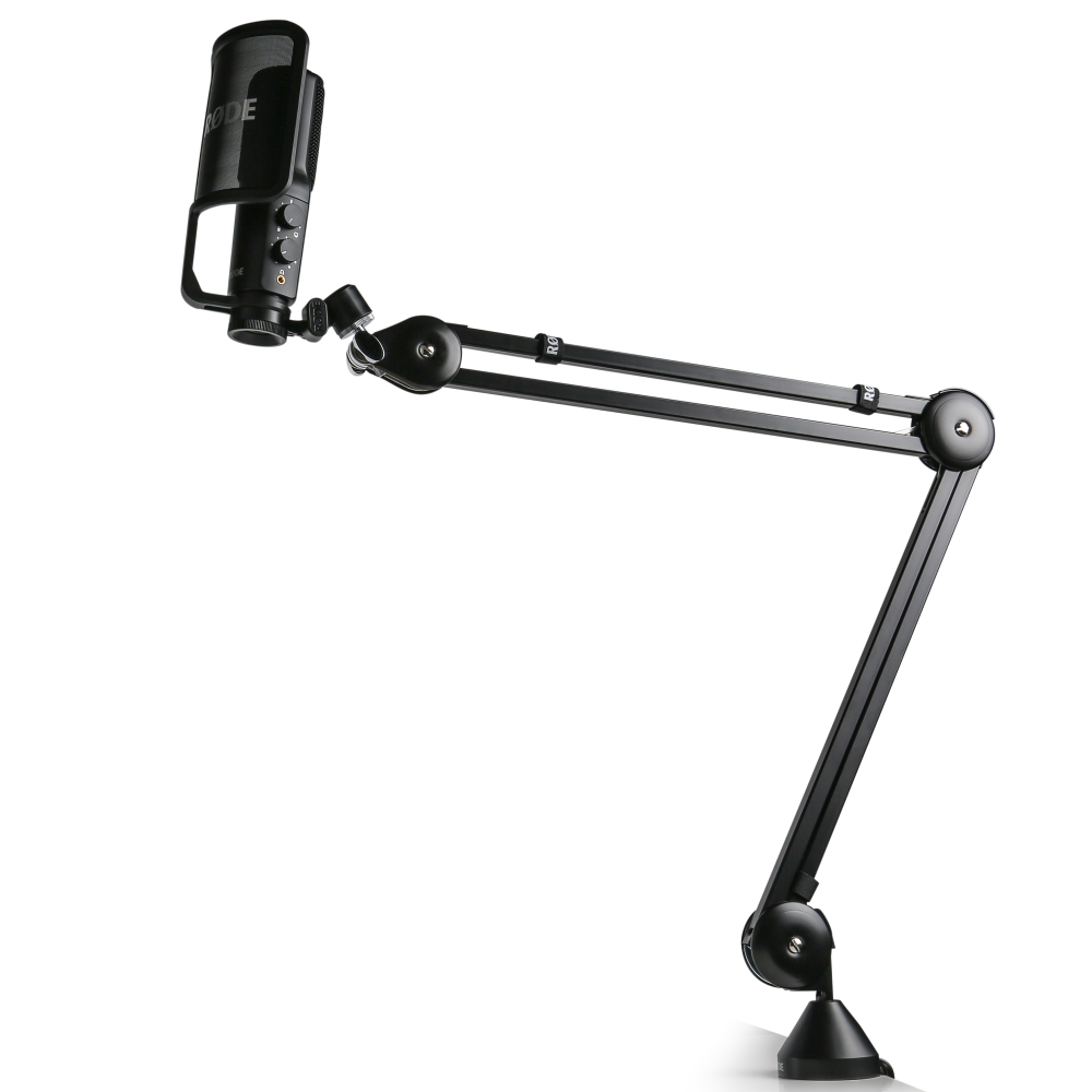 RØDE NT-USB Mikrofon mit PSA1 Gelenkarmstativ