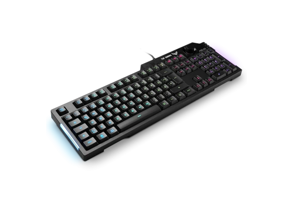 Die ASUS TUF Gaming K1 ist eine erstklassige Gaming-Tastatur mit hohem Komfort f&uuml;r lange Gaming-Sessions.