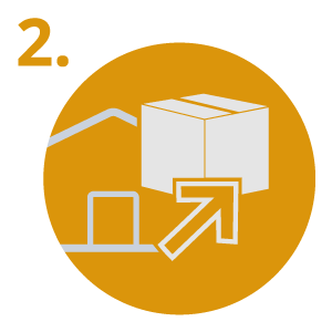DHL picks up your device
