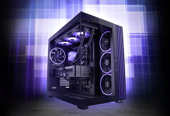 PC haut de gamme ultime pour le gaming en 4K et la cr&eacute;ation de contenu : Intel Core Ultra 9 285K, RTX 5090, 64 Go DDR5, SSD 8 To, refroidissement par eau be quiet.