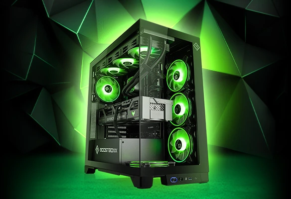 D&eacute;couvre le BoostBoxx Gamestar PC Ultra GeForce Extreme Ex : des performances ultimes pour le jeu 4K et la cr&eacute;ation de contenu !
