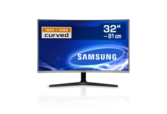Samsung CR50 - Moniteur incurv&eacute; 32" Full HD avec diagonale d'image de 80 cm, 1920 &times; 1080 pixels, &eacute;cran large 16:9, r&eacute;tro-&eacute;clairage LED