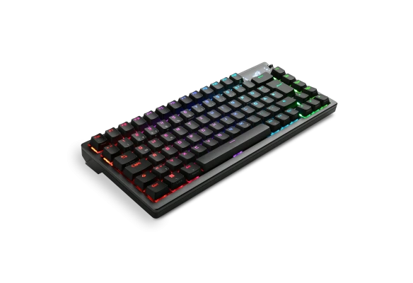 Clavier de jeu ASUS avec &eacute;cran OLED et touches rempla&ccedil;ables &agrave; chaud.
