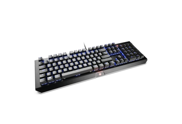 TitanWolf Imperial Tastatur mit Outemu Blue Tastenschalter - vollmechanisch, RGB, Anti Ghosting/Full-Key-Rollover, Media-Hotkeys