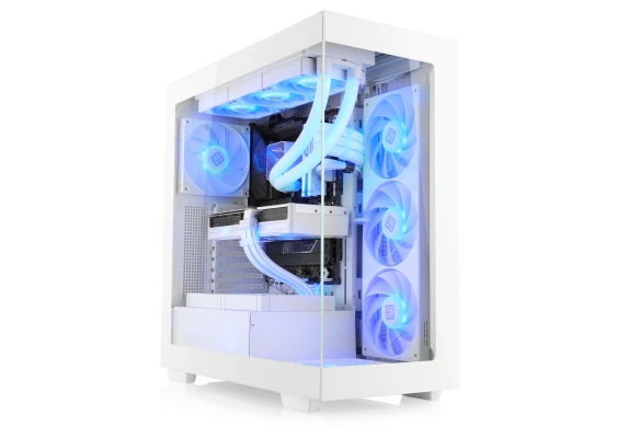 BoostBoxx White Build 7210 : PC gaming 4K avec GeForce RTX 5080, 32 Go de RAM et processeur Intel Core Ultra 7. D&eacute;couvrez-le d&egrave;s maintenant !