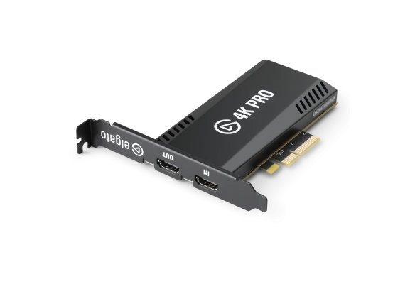 Die Elgato Game Capture 4K60 Pro MK.2 ist eine PCIe-Karte, die das Spielgeschehen direkt von Ihrer Konsole auf dem PC aufnimmt!