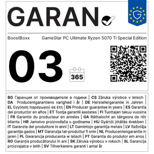 GARAN Label