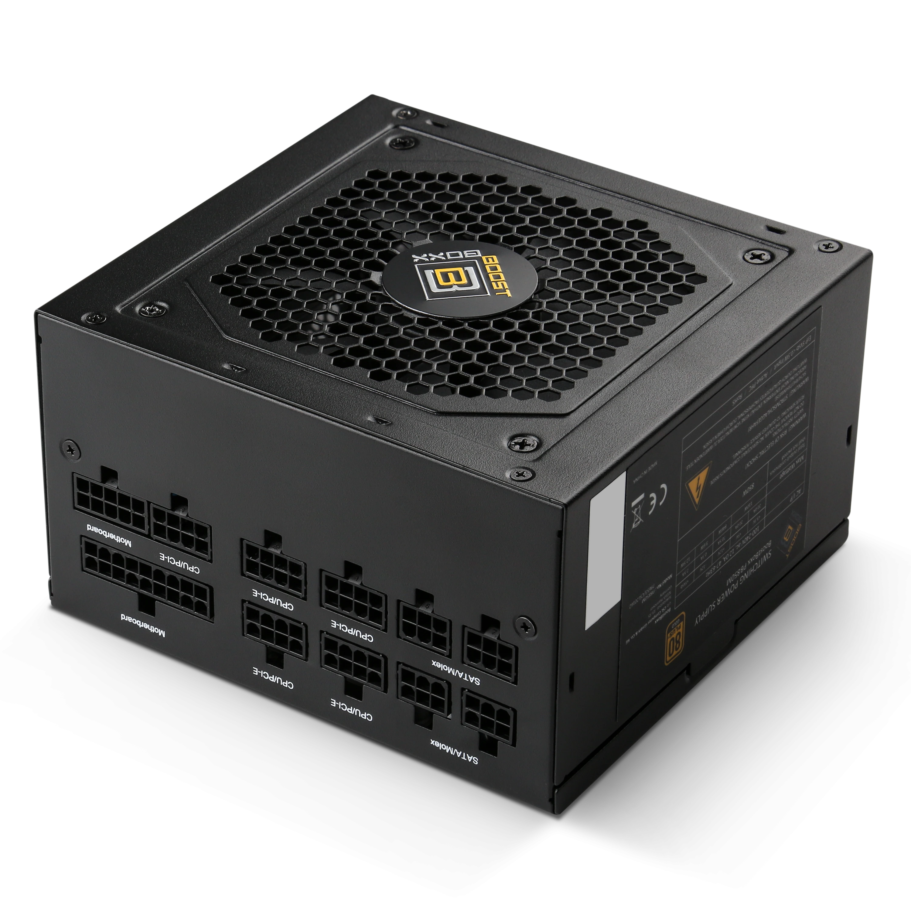 850 Watt BoostBoxx Power Boost, Full-Modular, 90% Effizienz, 80