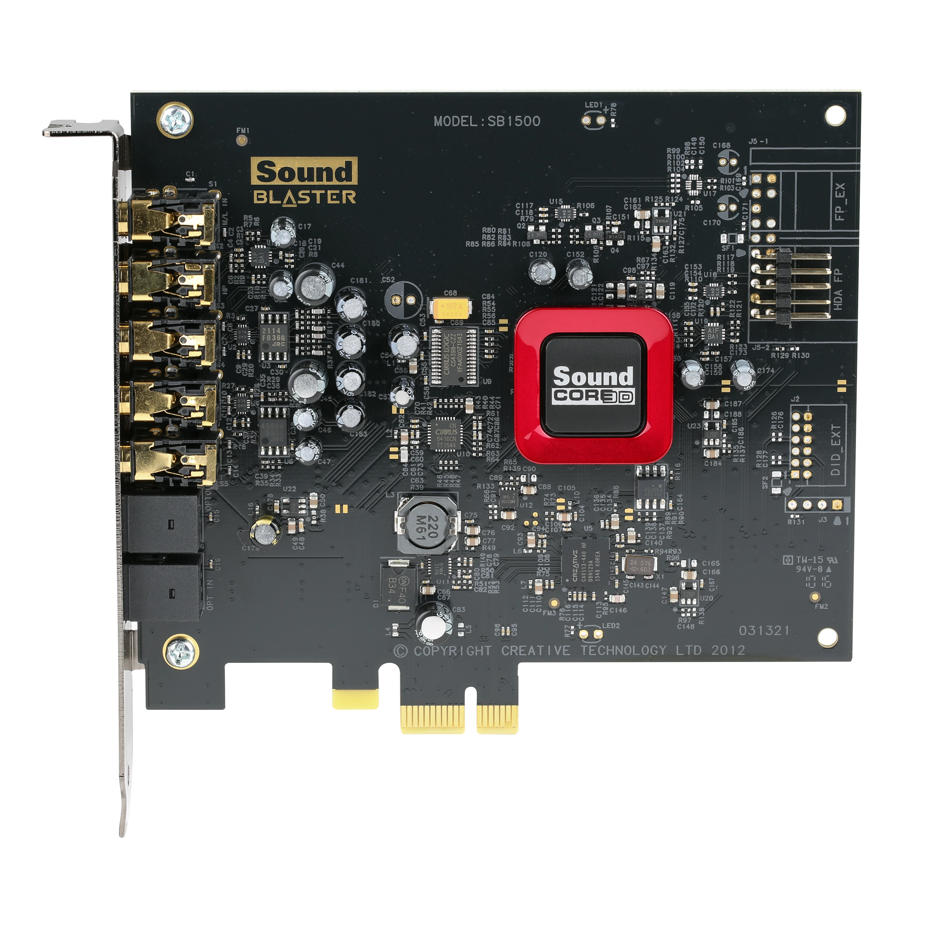 PCIe Soundkarte Creative SoundBlaster Z SE