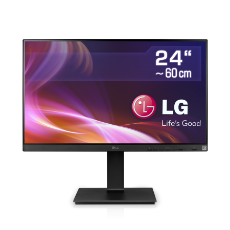 60 cm (24") LG 24BN650Y-B, 1920x1080 (Full HD), IPS Panel, DVI, HDMI, DisplayPort
