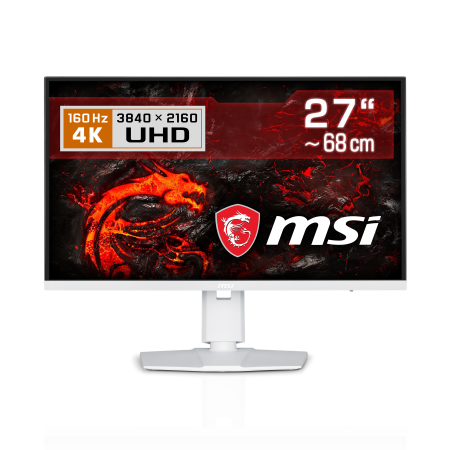 68 cm (27") MSI MAG 274URFWDE, 3840x2160 (UHD), IPS Panel, 160 Hz, 2x HDMI, DisplayPort