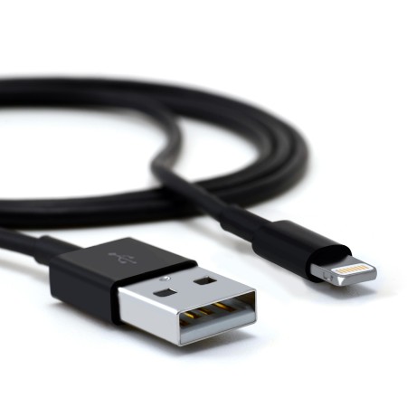 Lightning auf USB 2.0 Kabel, 1m, schwarz