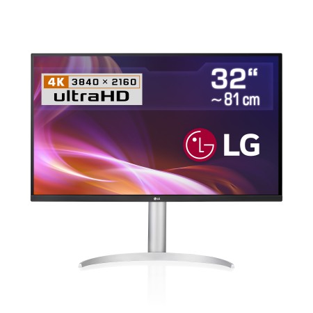 80 cm (32") LG 32UP55NP-W, 3840x2160 (UHD), 2x HDMI, DisplayPort