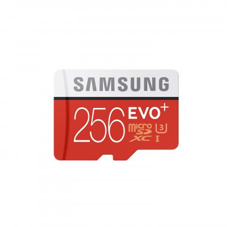 microSDHC Speicherkarte 256GB UHS-1 CL10 / Samsung EVO Plus