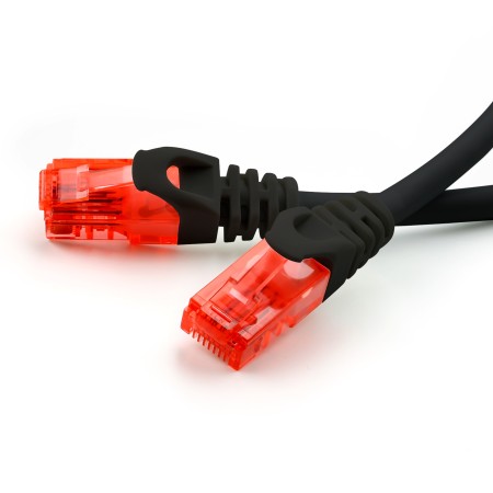 30m Patchkabel Cat6, schwarz