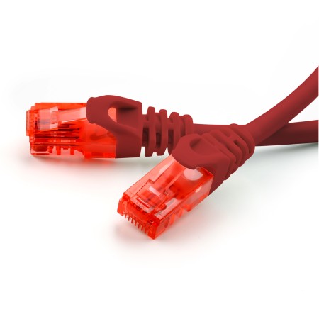 0,25m Patchkabel Cat6, rot