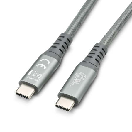 USB 3.2 Typ-C Kabel, 3m, grau