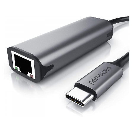 CSL USB Typ-C 3.2 Netzwerk-Adapter, 10/1000/2500 MBit/s, schwarz