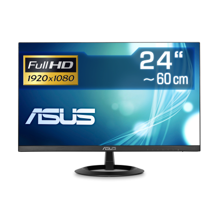 60 cm (24") ASUS VZ24EHF, 1920x1080 (Full HD), HDMI
