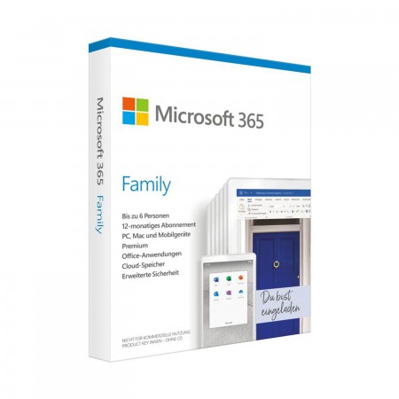 Microsoft® 365 Family (1 Jahr)