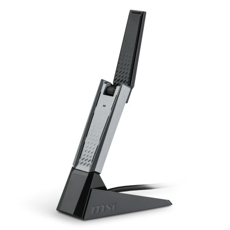 WLAN USB-Stick 1800 MBit/s (600 MBit/s @ 2,4 GHz) - MSI AX1800