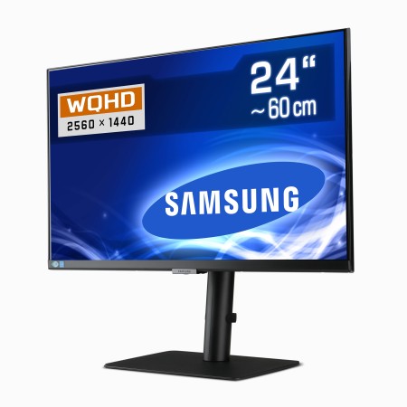 61 cm (24") Samsung S60UA, 2560×1440 (WQHD), IPS Panel, HDMI, 2x DisplayPort