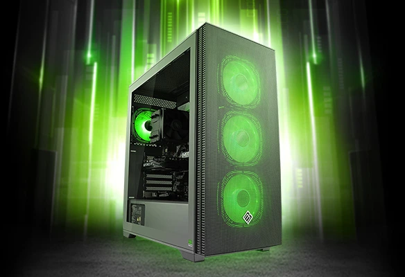 Der BoostBoxx Pietsmiet Pleasure ist ideal f&uuml;r Full HD-Gaming. Mit der AMD Ryzen 5 8400F CPU, 16 GB DDR5-RAM, GeForce RTX 5060 und 1000 GB M.2 SSD liefert sie satte Power!
