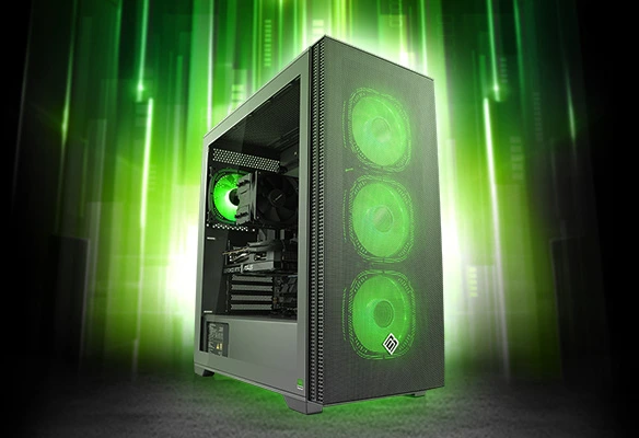 Der BoostBoxx PietSmiet Quickie ist ideal f&uuml;r Full HD-Gaming. Mit der Intel Core&trade; Ultra 5 225F CPU, 16 GB DDR5-RAM, GeForce RTX 5060 und 1000 GB M.2 SSD liefert sie satte Power!