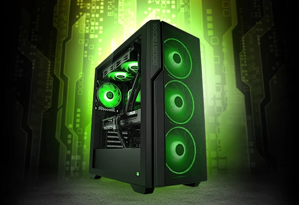 Der PietSmiet Vibrator ist ideal f&uuml;r UHD 4K-Gaming. Mit der AMD Ryzen 7 7800X3D CPU, 32 GB DDR5-RAM, ASUS Radeon RX 9070XT und 1000 GB M.2 SSD liefert sie satte Power!