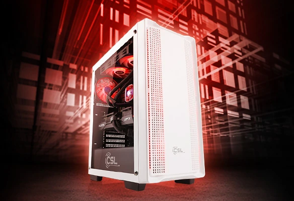 BoostBoxx HandOfBlood PC &ndash; Der Techno-Tower: Ma&szlig;geschneiderte WQHD Gaming-Power mit Radeon RX 9070 und AMD Ryzen&trade; Prozessor.