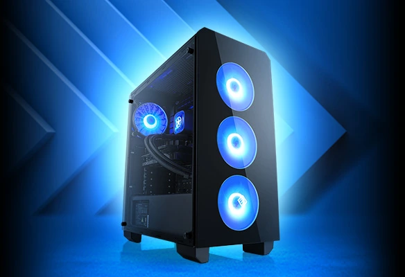 Ein starker WQHD Gamer-PC aus der Gamestar-Reihe mit AMD Ryzen 7 Prozessor und NVIDIA GeForce RTX 5060 Ti Grafik.