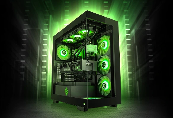 Die PietSmiet Schenkelb&uuml;rste ist ideal f&uuml;r UHD 4K-Gaming. Mit der AMD Ryzen 7 7800X3D CPU, 32GB DDR5-RAM, NVIDIA GeForce RTX 5080 und 2000 GB M.2 SSD Kingston liefert sie satte Power!