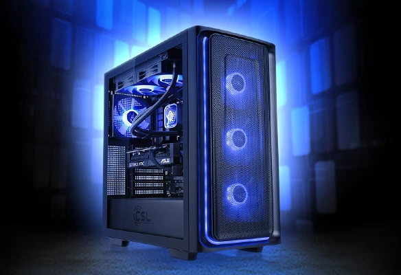 Boostboxx Papaplatte Gaming-PC f&uuml;r 4K und Content Creation - mit AMD Ryzen 7 7800X3D CPU und GeForce RTX 5070!