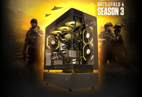 GameStar 4K Gaming PC mit RX 9070 XT & Ryzen 7 7800X3D. 32GB DDR5, 1TB SSD, starke UHD Performance, ARGB & 360mm WaK&uuml;.