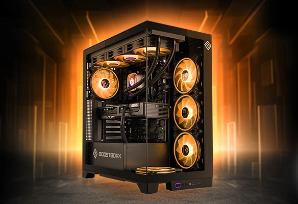 Die BoostBoxx KeysJore Totenbeschw&ouml;rer ist ideal f&uuml;r 4K-Gaming. Mit der AMD Ryzen 7 7800X3D CPU, 32 GB DDR5-RAM, GeForce RTX 5070 Ti und 2000 GB M.2 SSD liefert sie &uuml;berw&auml;ltigende Power!