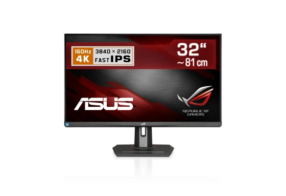 Der ASUS ROG Strix XG32UCG ist ein 32" WQHD-Gaming-Monitor mit 240  Hz-Display, Reaktionszeiten von 1 Millisekunde und NVIDIA G-SYNC.