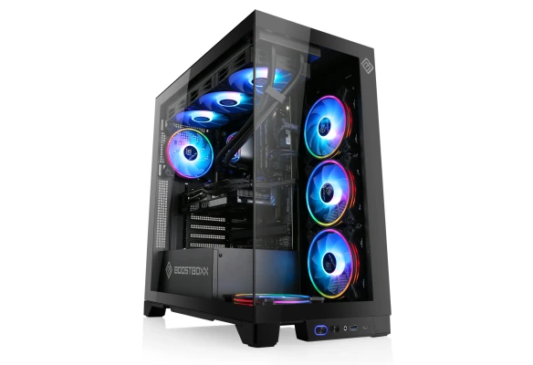 Der BoostBoxx 1225 liefert dir WQHD Gaimng der Premiumklasse - mit Intel Core&trade; Ultra 7 CPU und GeForce RTX 5070 Ti OC Grafik!