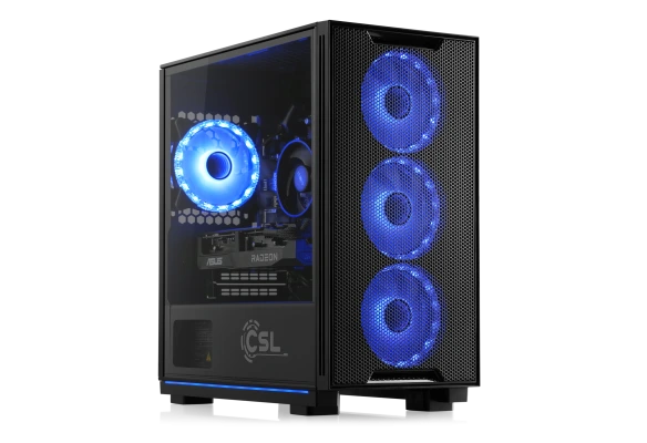 RX 9060 Gaming PC BoostBoxx 1075 &ndash;  Dein Gaming-System mit m&auml;chtiger Grafikpower der AMD Radeon RX 9060! Mit AMD Ryzen 5 5600 CPU inkl. 16 GB RAM,  1000 GB SSD und mehr