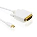 MiniDisplayPort auf DVI Kabel, 3 m