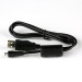 USB 2.0 Kabel 0,8 m, Ultra Mini Stecker USB A Stecker, schwarz
