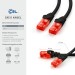 30m Patchkabel Cat6, schwarz