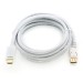 DisplayPort auf HDMI Kabel, 4K@30Hz, 3 m, weiß