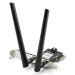 WLAN PCIe Karte 2400 MBit/s (574 MBit/s @ 2,4 GHz), Bluetooth 5.2 - Asus PCE-AXE5400