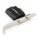 WLAN PCIe Karte 2400 MBit/s (574 MBit/s @ 2,4 GHz), Bluetooth 5.2 - Asus PCE-AXE59BT