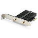 WLAN PCIe Karte 1200 MBit/s (600 MBit/s @ 2,4 GHz), Bluetooth 5.2 - CSL PAX-1800 PLUS